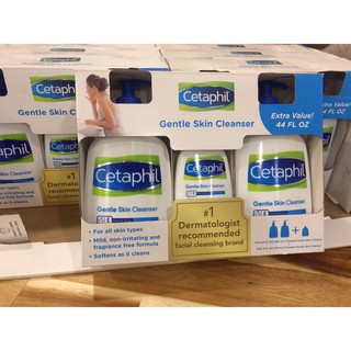 Sữa rửa mặt Cetaphil Gentle Skin Cleanser nguyên bộ 3 chai