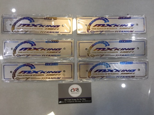 Bảng tên titan Mxking 2019 giá siêu rẻ hàng đẹp chất
