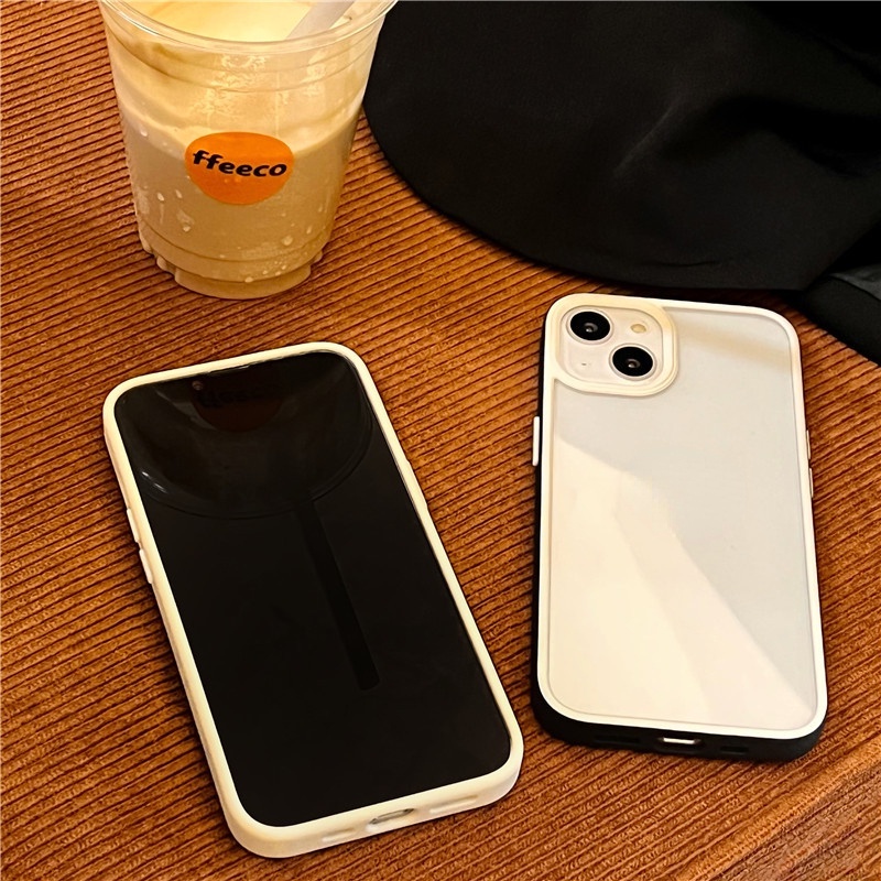 Ốp điện thoại cứng trong suốt chống sốc chống rơi dành cho compatible for iPhone 13 Pro Max 12 11 Promax Xs Max XR 7 8 Plus