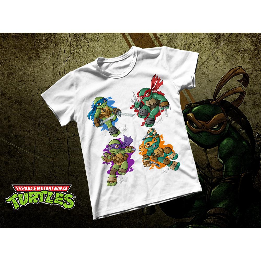 Áo thun Cotton Unisex - Movie - Ninja Turtle - Thiếu niên ninja rùa đột biến