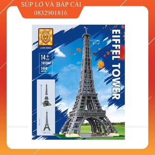 Lion King 180084 Lepin 17002 Tháp Eiffel - Đồ chơi lắp ráp xếp hình thông minh