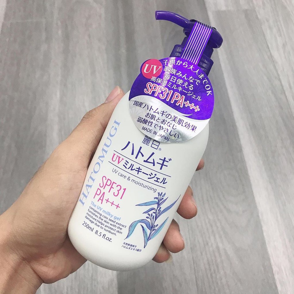 Sữa Dưỡng Thể Trắng Da Chống Nắng HATOMUGI Nhật | BigBuy360 - bigbuy360.vn