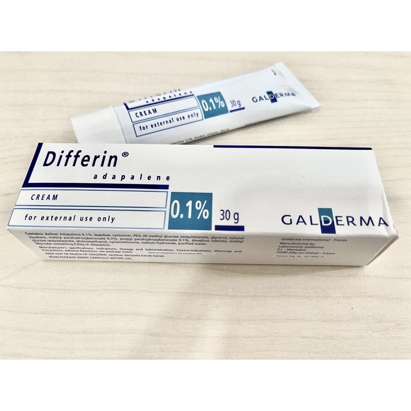 kem giảm mụn dìfferin