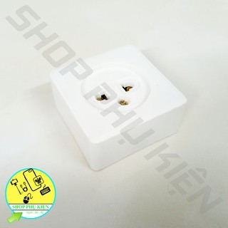 Ổ Cắm Điện 1 Lỗ Đơn