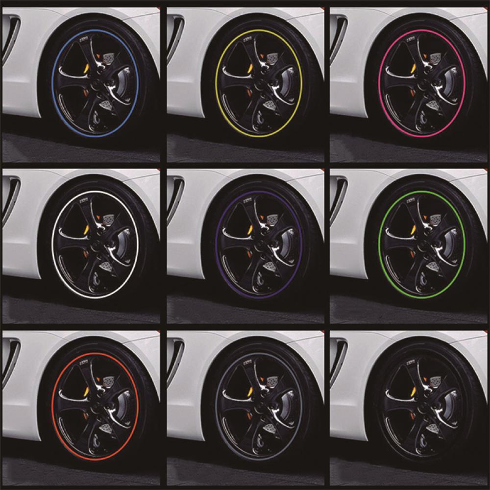 Cuộn Dây Cao Su 8M B9W3 Dán Viền Bảo Vệ Vành Bánh Xe Hơi