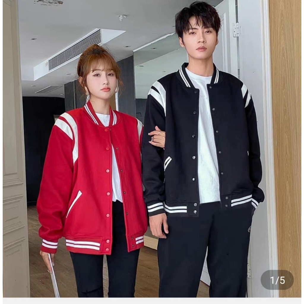 Áo nỉ bomber BB20 chất liệu nỉ bóng cao cấp phong cách trẻ trung