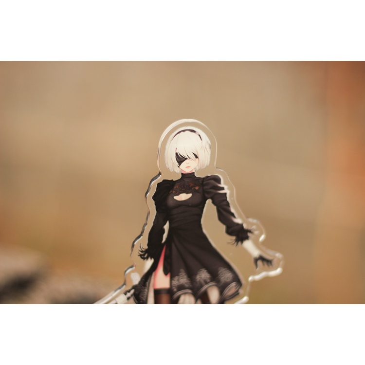 Nier Automata YoRHa không. Giá Đỡ Mô Hình Nhân Vật 2 Loại B Bằng Acrylic Để Bàn Trang Trí