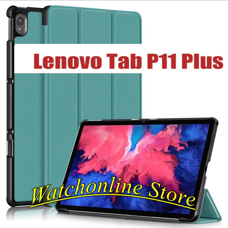 Ốp lưng / Bao da từ tính Lenovo Tab P11 2021/ Lenovo Tab P11 Plus J606F  J606F 11inch có chân chống xem phim | Shopee Việt Nam