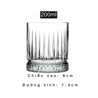 BỘ 6 LY WHISKY 200ml màu sắc