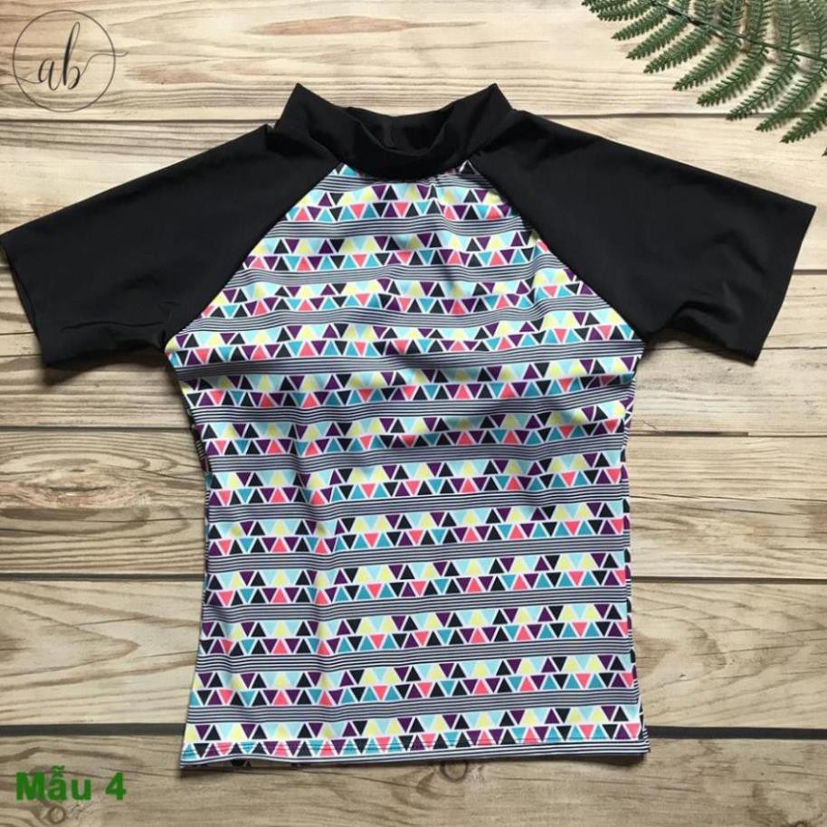 Áo bơi nữ lẻ ngắn tay, áo bơi croptop, áo tập, Mẫu 1-6 (Freesize 40 - 60kg) sexy  ཾ ་ | BigBuy360 - bigbuy360.vn