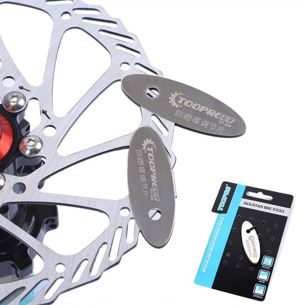 1 Miếng Đệm Phanh Đĩa Bằng Thép Không Gỉ Điều Chỉnh Được Chống Ma Sát Cho Xe Đạp MTB