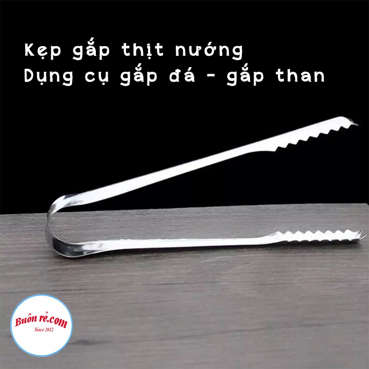 [Mã SKAMPUSH9 giảm 10% đơn 200K] KẸP GẮP THỊT NƯỚNG 29CM INOX HÀN QUỐC - br00319