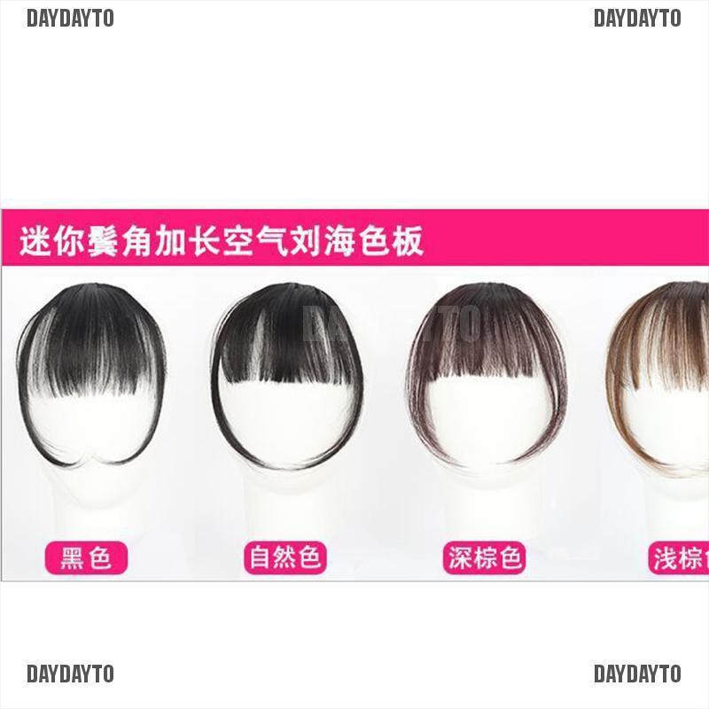 Daydayto Tóc Mái Giả Nối Dài Phía Trước Có Kẹp
