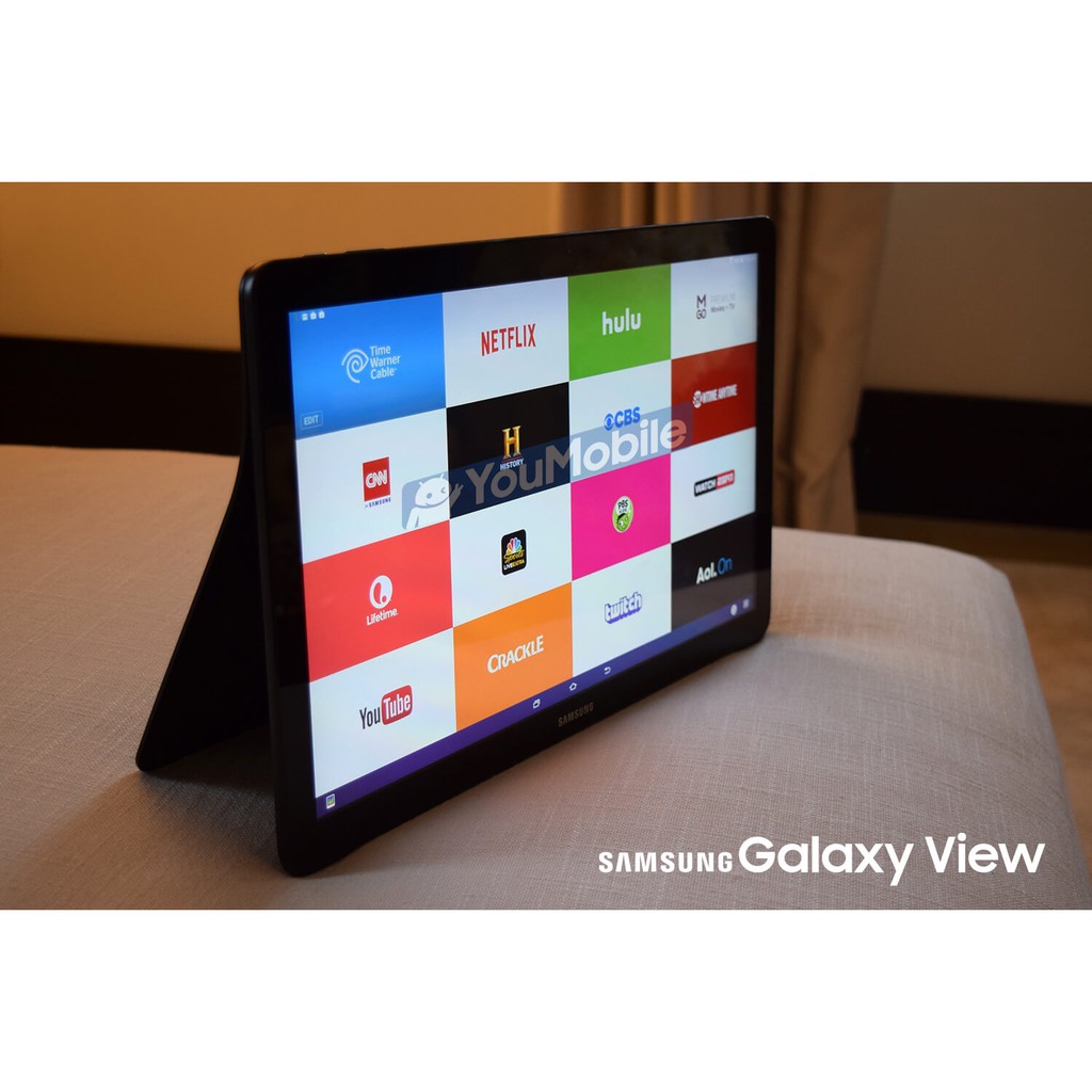 Máy Tính Bảng Samsung Galaxy View 18.4 inch || Màn hình Siêu Khủng , Pin siêu trâu , Hỗ trợ 4G LTE || Tại PlayMobile