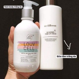 Kem trắng Body Louvcell