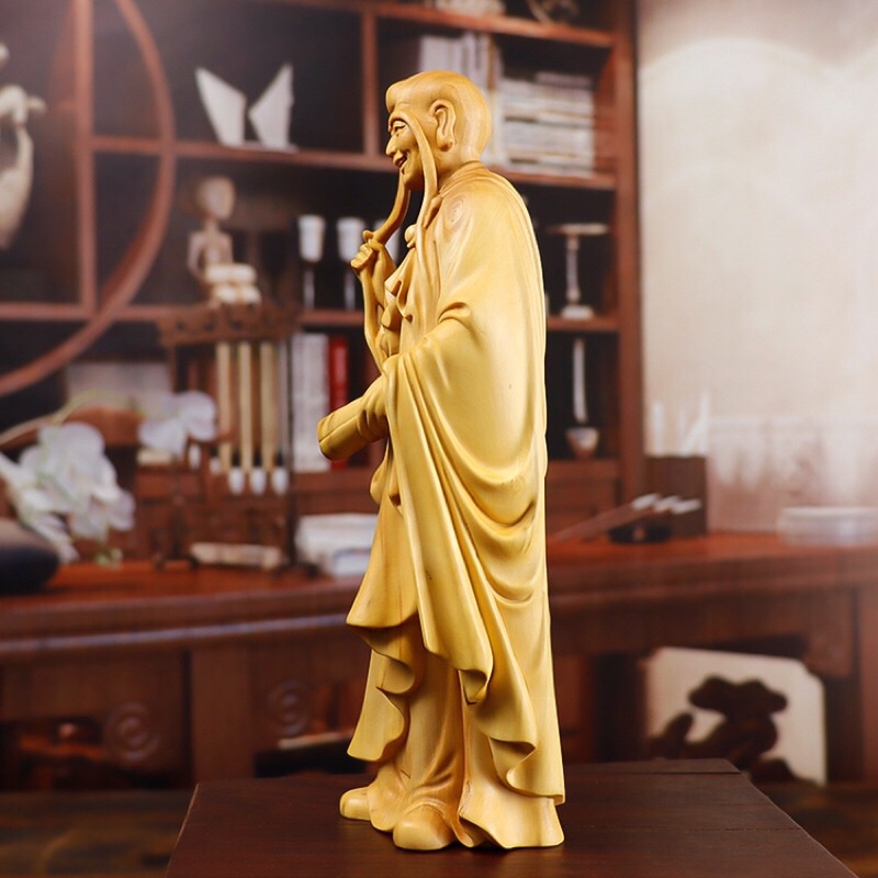 Tượng gỗ: La Hán Trường My