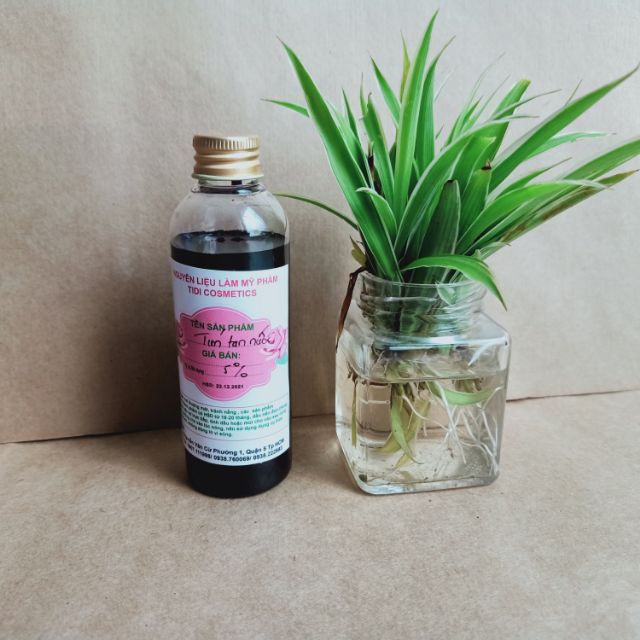 Màu tím tan nước