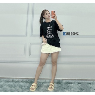 áo thun hình gấu oversz
