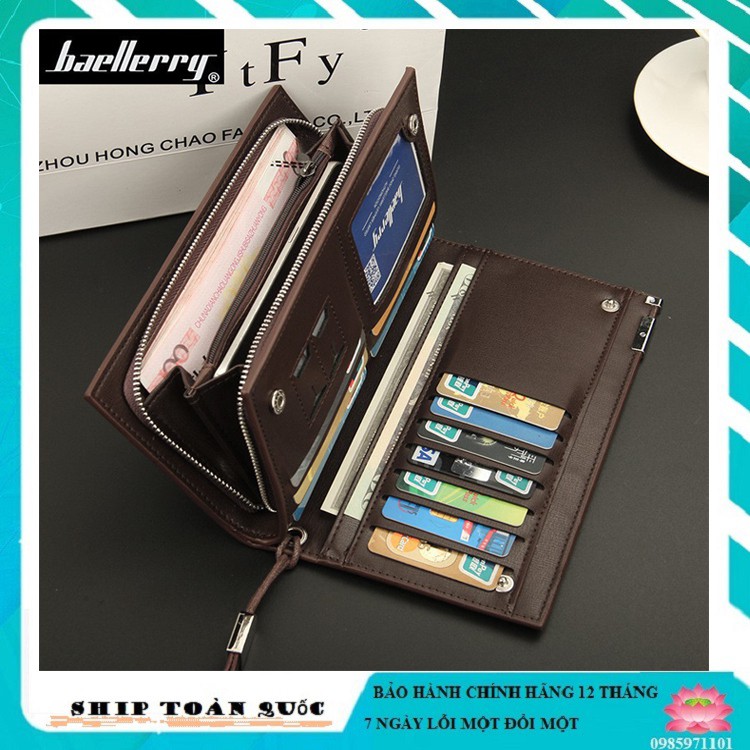 [Mã FAMAYWA2 giảm 10K đơn 50K] ❀Sẵn hàng ❀ Ví Nữ/Ví Nam Cầm Tay Thời Trang Cao Cấp Baellerry SW002 | BigBuy360 - bigbuy360.vn