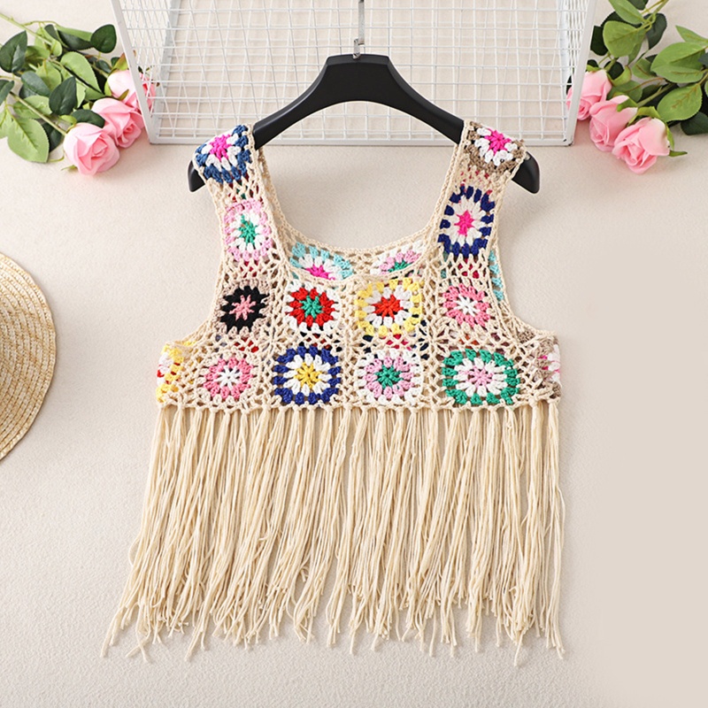 Áo Croptop Dệt Kim Hai Dây Cổ Vuông Thời Trang Mùa Hè Cho Nữ