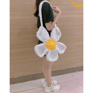 Túi hoa cúc chụp hình ngoại cảnh, Túi hoa làm handmade