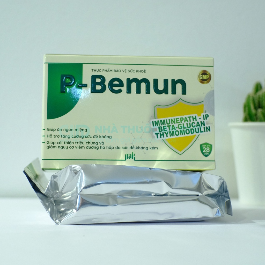 Tăng Miễn Dịch Tăng Đề Kháng Ăn Ngon Pbemun P-Bemun – Nhà thuốc An Đức