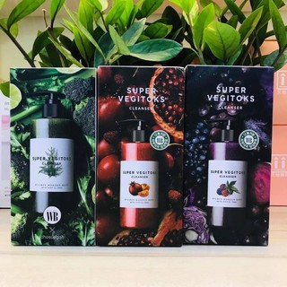 Sữa rửa mặt rau củ Super Vegitoks Cleanser
