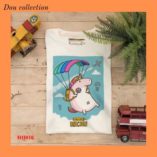 [Dou Collection] Áo Thun Nữ Unisex Heo Mâp Có Sừng  - Form Unisex - Chất Cotton - Mã AT053