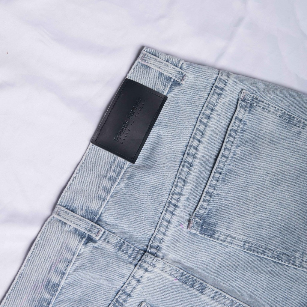 QUẦN FF INDIGO BAGGY JEANS | WebRaoVat - webraovat.net.vn