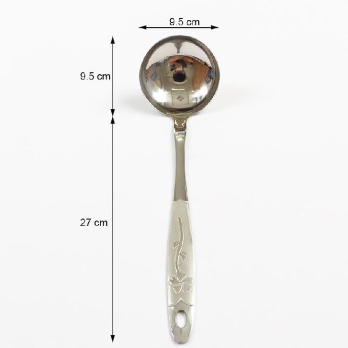 Bộ 3 Vá Muỗng Làm Bếp Inox Cao Cấp - dụng cụ làm bếp đa năng
