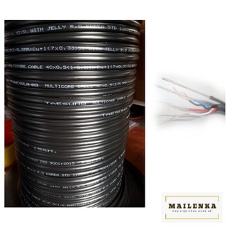 50m Dây cáp mạng chịu lực ngoài trời 4 lõi Taesung