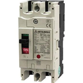 Cb khối mccb mitsubishi nf125-sv 2p 50ka 15a, 16a, 20a, 30a, 32a, 40a, 50a, 60a, 63a, 75a, 80a, 100a, 125a