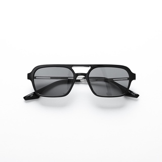 Mắt kính nam, kính rectangle black thời trang cao cấp, inf mk000039, somehow