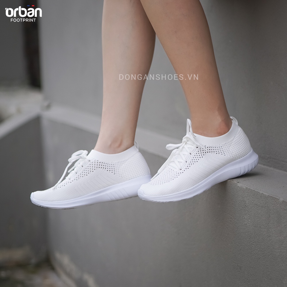 Giày thể thao nữ cao cấp Urban TL2008 màu trắng thời trang