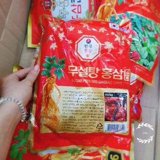 KẸO HỒNG SÂM KHÔNG ĐƯỜNG 500GR