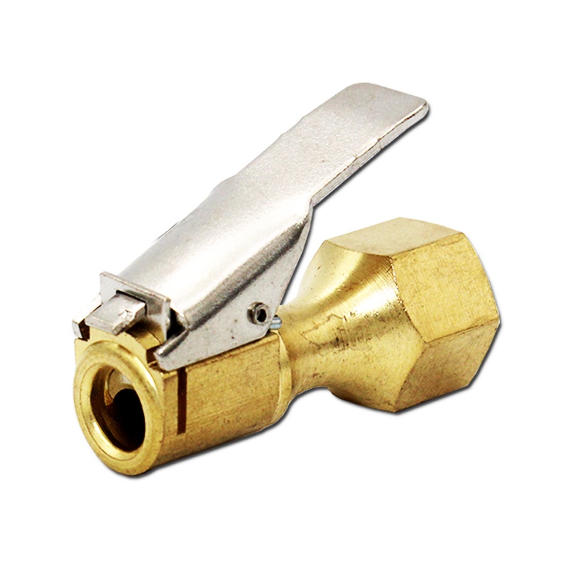 Đầu bơm lốp 8mm , Kẹp Đồng Thau, Kẹp van lốp, Kẹp Van Máy Bơm Không Khí, Đầu Nối Van Lốp Xe Hơi, Xe Máy