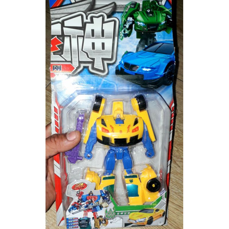 Lắp ráp 1 mô hình Robot Defense biến thành xe bằng nhựa cứng rất đẹp