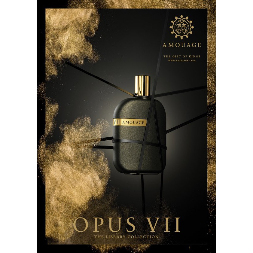 Nước hoa unisex AMOUAGE The Library Collection Opus VII 10ml - Cỏ gấu và Da thuộc, xạ hương (5ml/10ml/20ml) | BigBuy360 - bigbuy360.vn