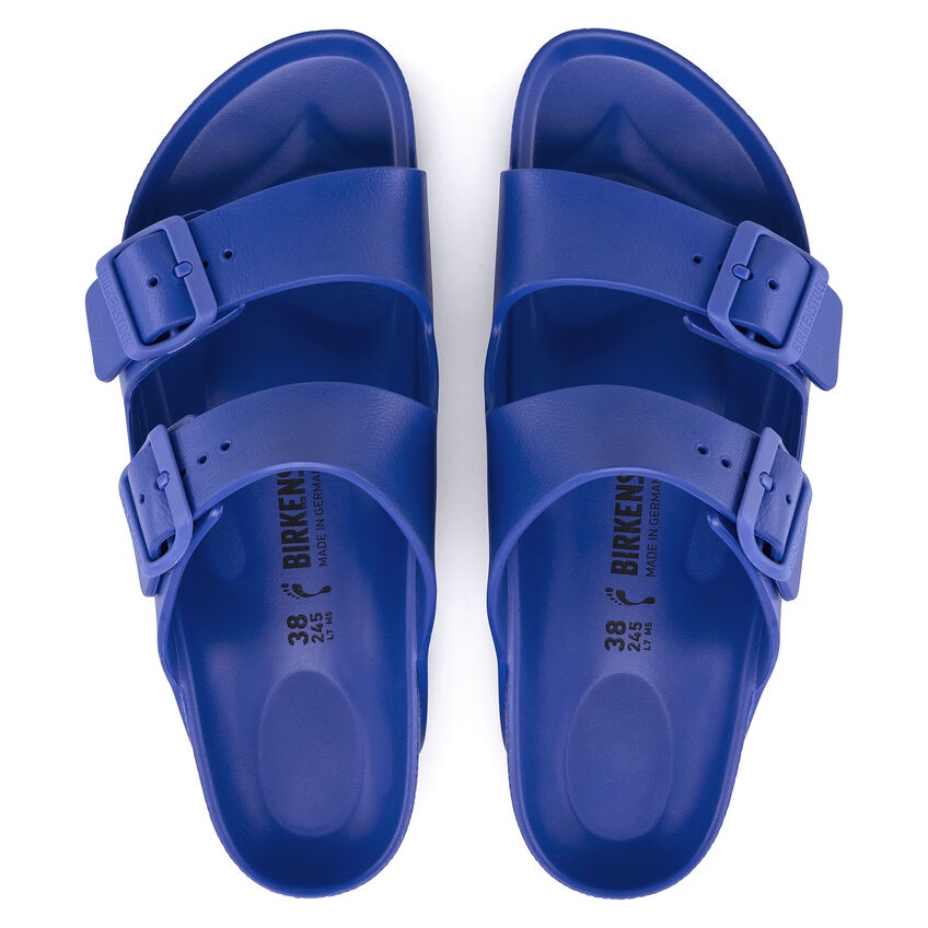 [8/3] Dép Quai Ngang Nam, Nữ BIRKENSTOCK Arizona EVA Ultra Blue BCK1019376 Màu Xanh Blue