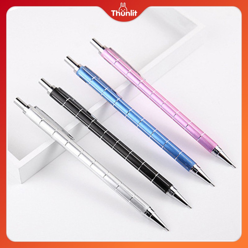 Bút Chì Bấm Thunlit Bằng Kim Loại Ngòi 0.5mm Có Thể Thay Thế Sáng Tạo 2021 Cho Trẻ Em Và Học Sinh