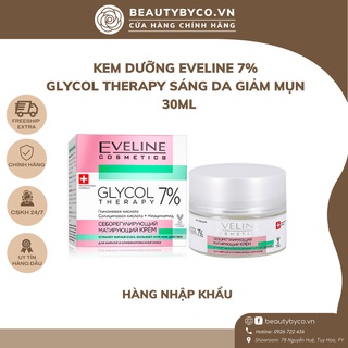 Kem Eveline glycol therapy 7% giảm thâm, mụn, bít tắc lcl, đều màu da (NEW)