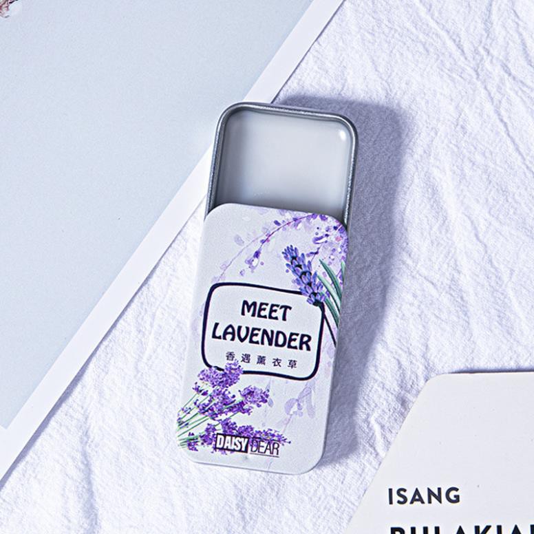 Nước hoa khô dạng sáp hương thơm lâu dịu nhẹ khử mùi chống muỗi cho nam và nữ