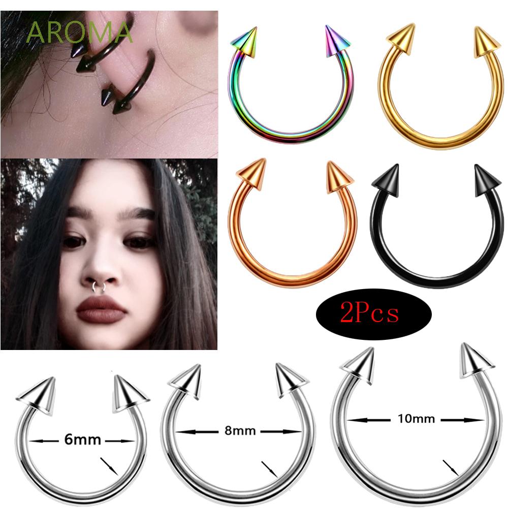 Khuyên Mũi Inox Hình Chữ C