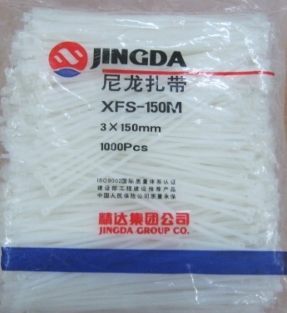 Dây rút nhựa 20cm hoặc 15cmđen - trắng