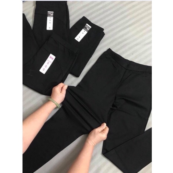 quần leeging dài nâng mông cạp cao siêu hot co dãn 4 chiều freesize <55kg | BigBuy360 - bigbuy360.vn