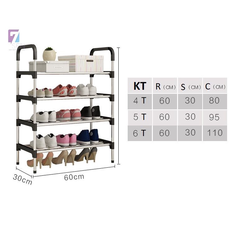 Kệ Để Giày Dép Loại Lắp Ghép Phù Hợp Với Mọi Không Gian