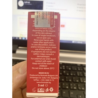 Kem chấm mụn Biotrade Acnaut Active Cream Mini size 5ml