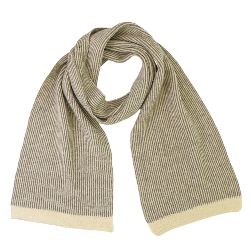 Khăn Choàng Cổ Giữ Ấm Họa Tiết Kẻ Sọc Thời Trang Cho Nữ