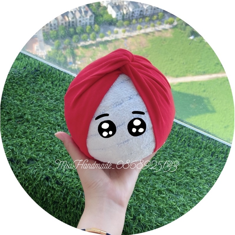 TURBAN CHO BÉ RẺ ĐẸP CHẤT COTTON MỀM MỊN, DÀNH CHO BÉ 0-20M