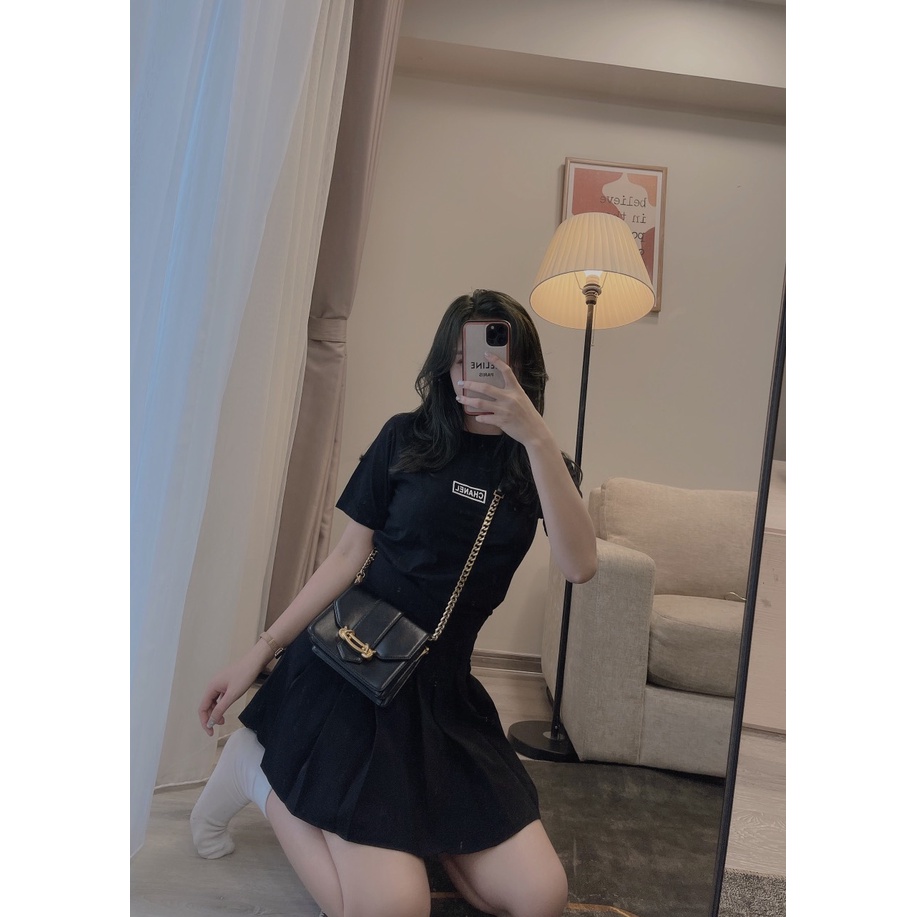 ÁO PHÔNG CHỮ CHANE NHỎ 4 MÀU